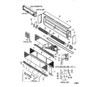 Mitsubishi FDK210HA1 functional replacement parts diagram