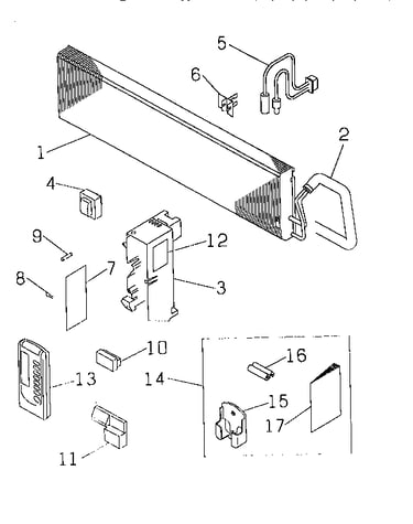 Heat exchanger and control assembly