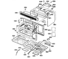 Kenmore 72167682790 oven cavity parts diagram