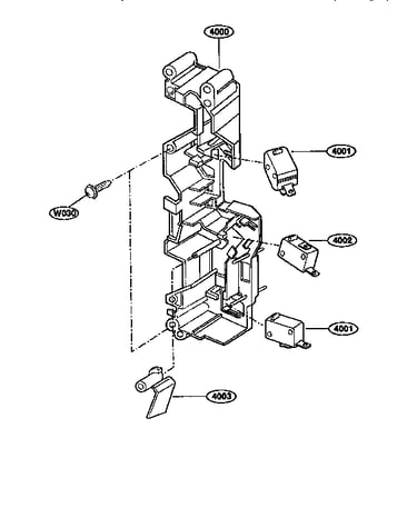 Latch board parts