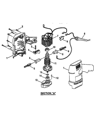 Field and armature assembly