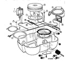 Kenmore 21487909790 base assembly diagram