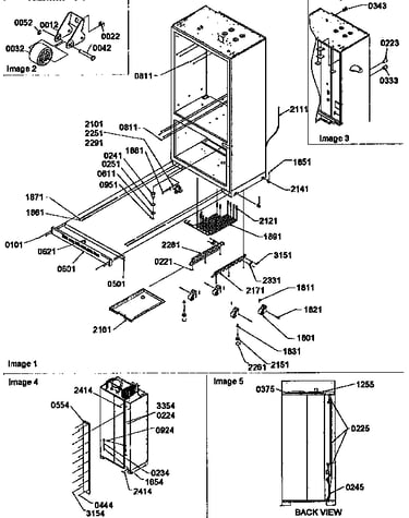 Roller assembly and back unit
