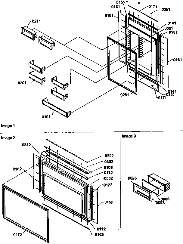 Door assemblies