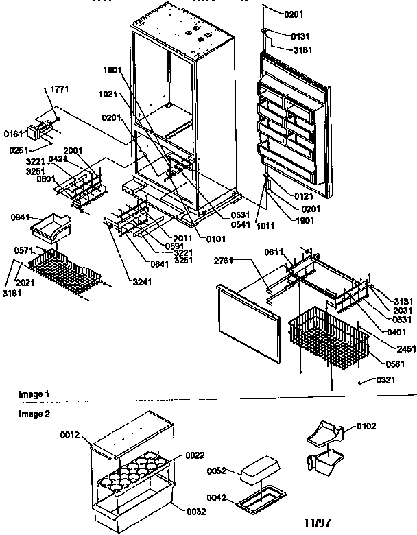 Drawers, hinges and accessories