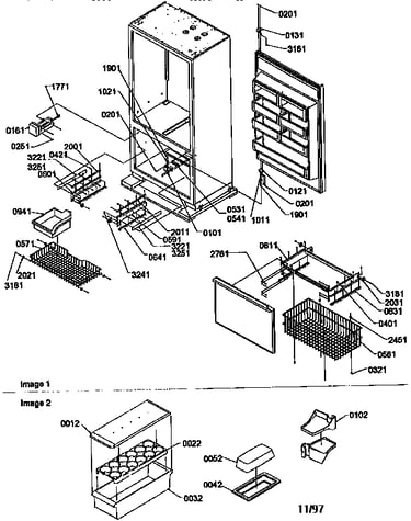Drawers, hinges and accessories