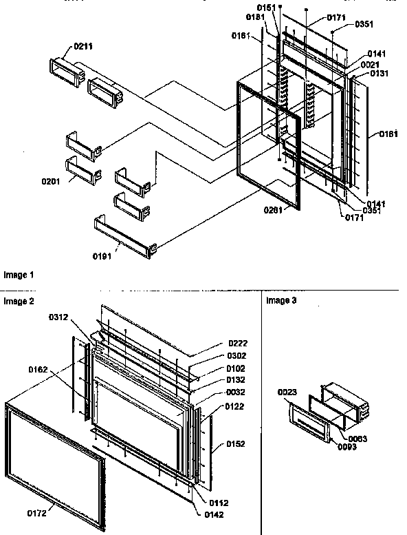 Door assemblies