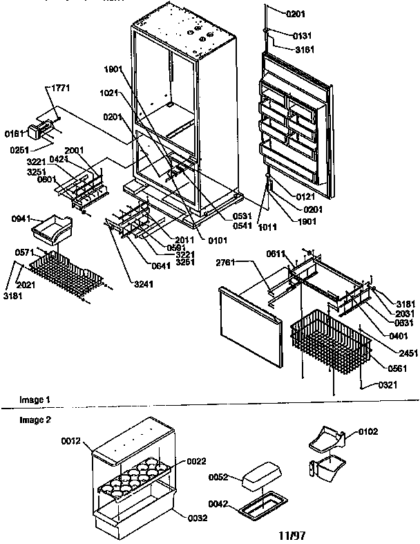 Drawers, hinges and accessories