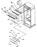Upper grille and keyboard