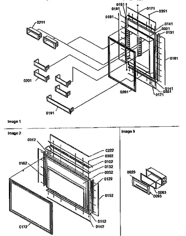 Door assemblies
