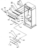 Upper grille and keyboard