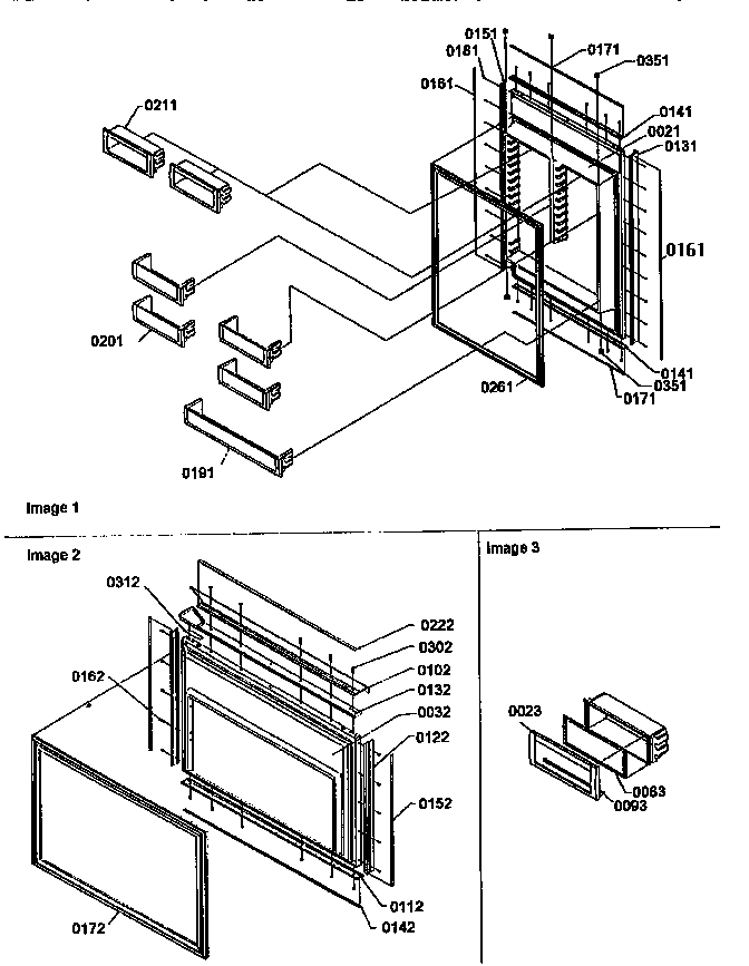 Door assemblies