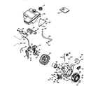 Craftsman 143985505 fuel tank and flywheel assembly diagram