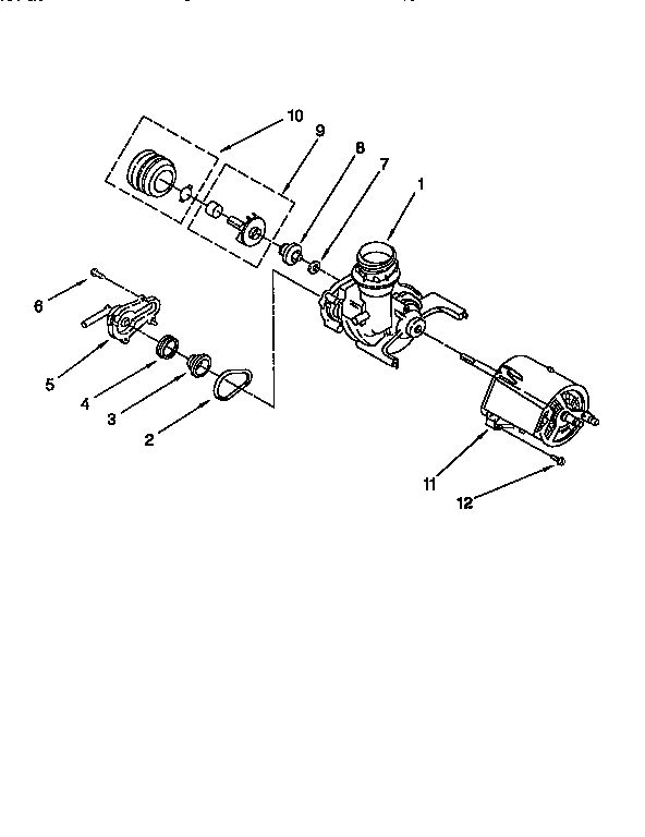 Pump and motor