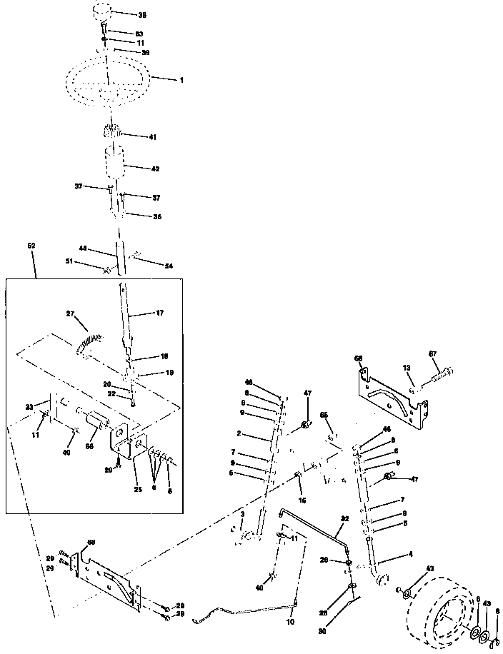 Steering assembly