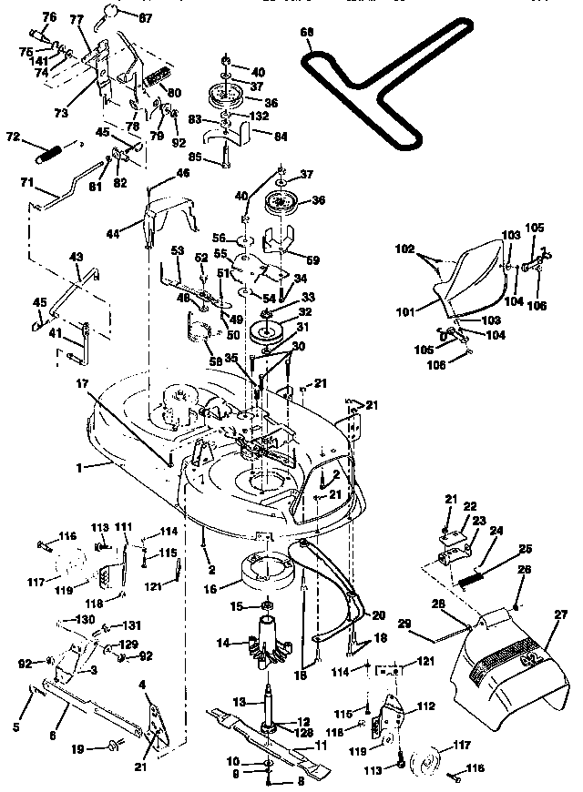 MOWER DECK