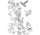 Craftsman 917271020 mower deck diagram