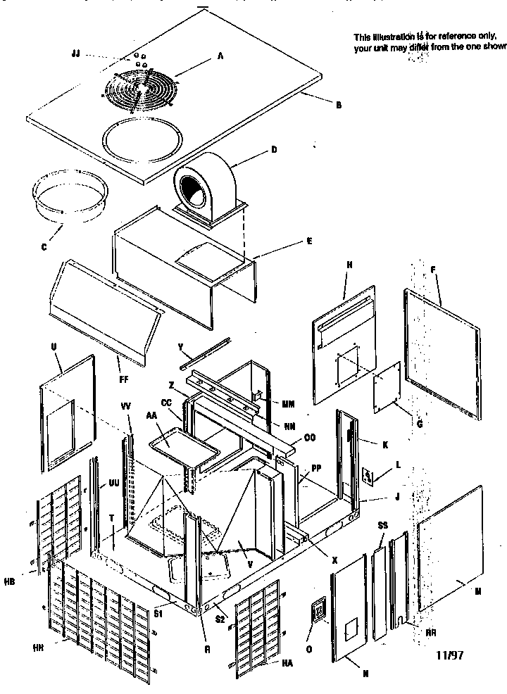 Non-functional replacement parts