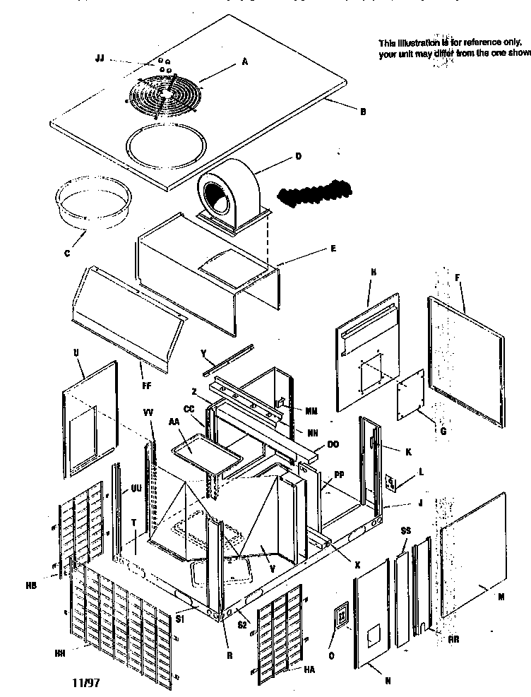 Non-functional replacement parts