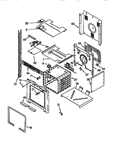 Upper oven