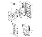 Kenmore 59667275790 evaporator and freezer control assembly diagram