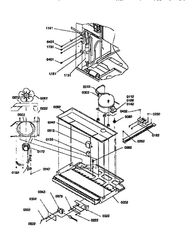 Machine compartment assembly