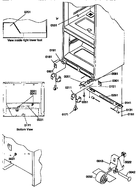 Insulation and roller assembly