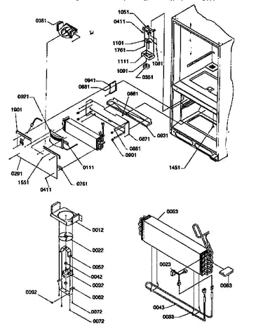 Evaporator and freezer control