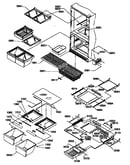 Shelving assemblies