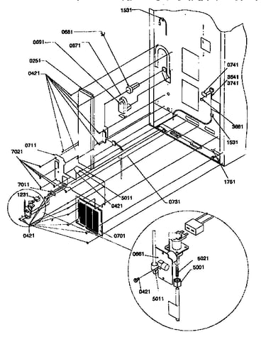 Cabinet back