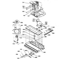 Kenmore 59677275790 machine compartment assembly diagram
