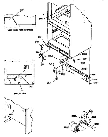 Insulation and roller assembly