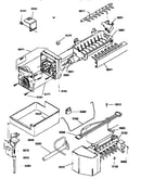 Ice maker assembly and parts
