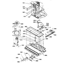 Kenmore 59667277790 machine compartment assembly diagram