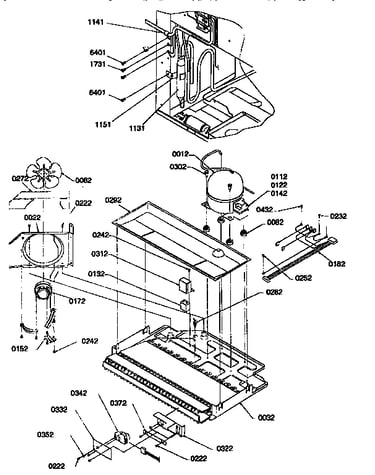 Machine compartment assembly