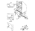Kenmore 59667277790 insulation and roller assembly diagram