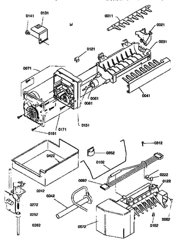 Ice maker assembly