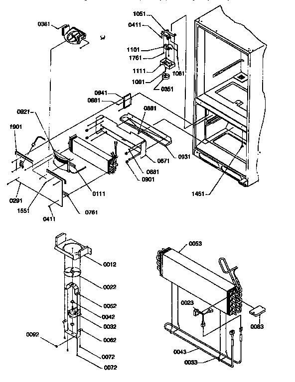 EVAPORATOR AND FREEZER CONTROL