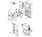Kenmore 59677277790 evaporator and freezer control diagram