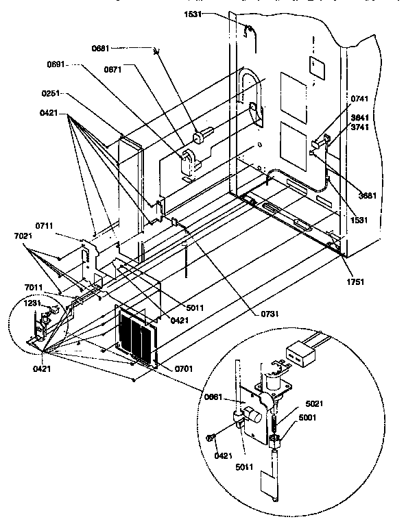 Cabinet back