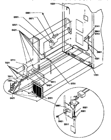 Cabinet back