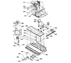 Kenmore 59677277790 machine compartment assembly diagram