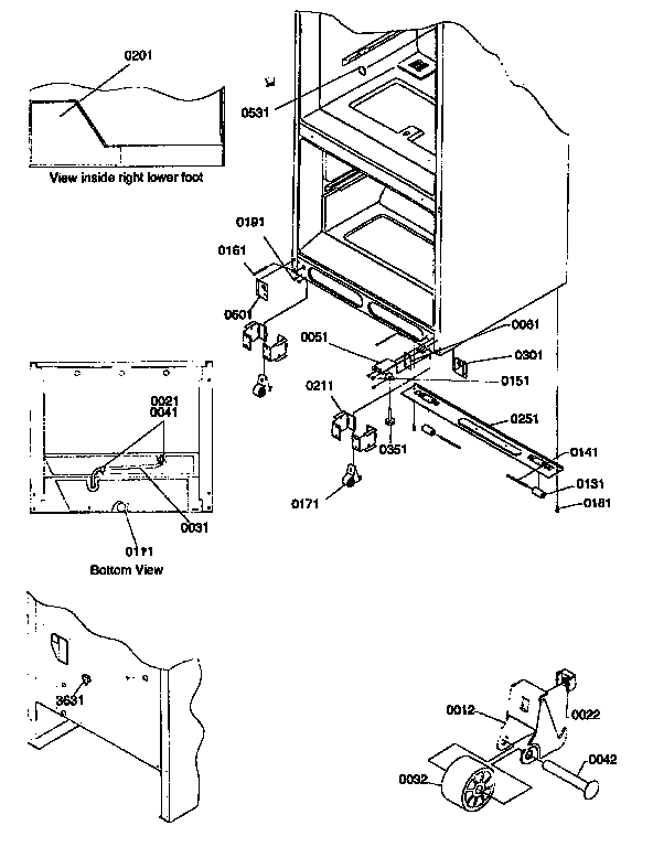 Insulation and roller assembly