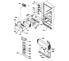 Kenmore 59667272790 evaporator and freezer control assembly diagram