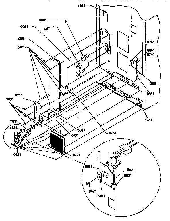 Cabinet back