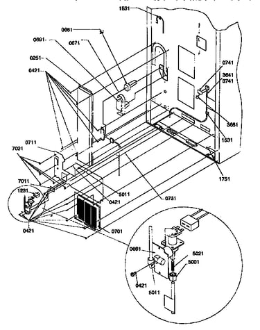 Cabinet back
