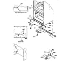 Kenmore 59667272790 insulation and roller assembly diagram