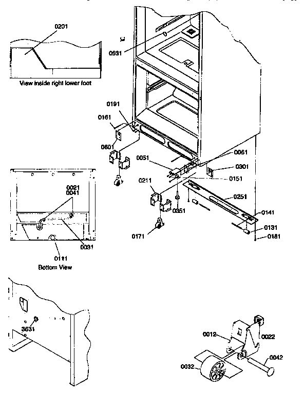 Insulation and roller assembly