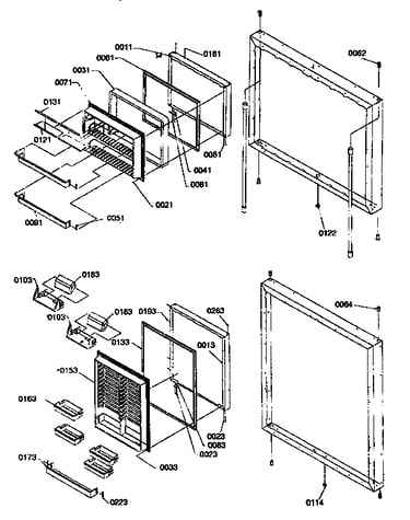 Door assemblies