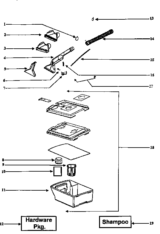 RECOVERY TANK ASSEMBLY